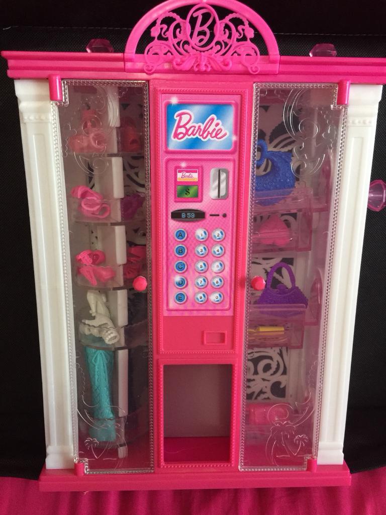barbie vending machine